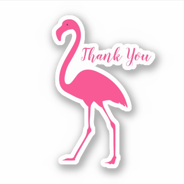 Microwedding Supplies Danke Stickers Aufkleber (Vorderseite)