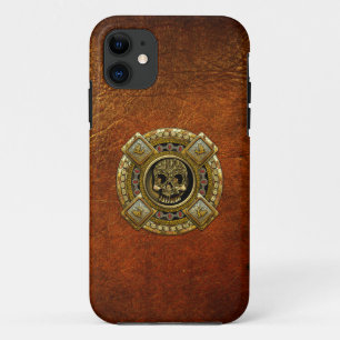 Mictlantecuhtli - aztekischer Gott des Todes iPhone 11 Hülle