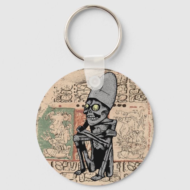 Mictlantecuhtli Keychain Schlüsselanhänger (Vorderseite)