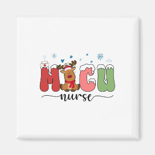 Micu-Krankenschwester Weihnachten Männer Frauen Me Magnet