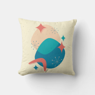 Mid-Century Atomic Age Abstract 17 Zierkissen