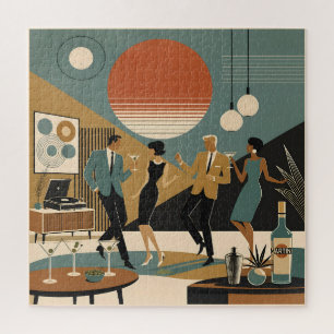 Mid Century California Vibes Martini Tanzparty