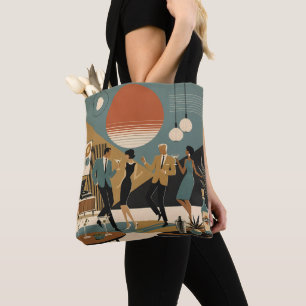 Mid Century California Vibes Martini Tanzparty Tasche