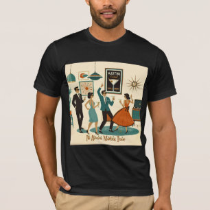 Mid Century, es ist Atomic Martini Time Cocktailpa T-Shirt