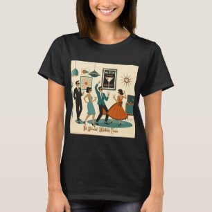Mid Century, es ist Atomic Martini Time Cocktailpa T-Shirt