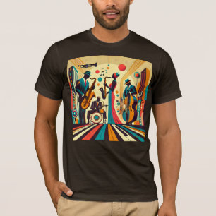 Mid Century Jazz Age Quartett T-Shirt
