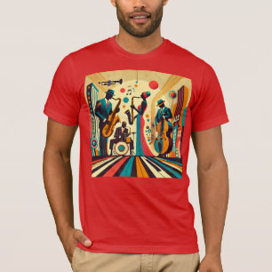Mid Century Jazz Age Quartett T-Shirt