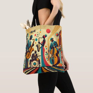 Mid Century Jazz Age Quartett Tasche