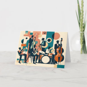 Mid Century Jazz Age Sextet Karte