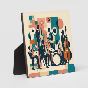 Mid Century Jazz Age Sextett Fotoplatte