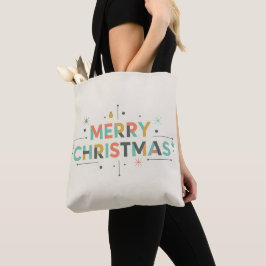 Mid-Century Merry Christmas – Retro Style Tasche