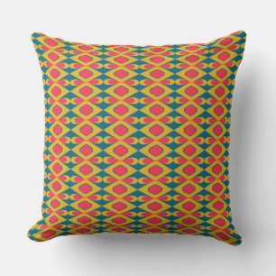 Mid-Century-Mod-Wurfkissen – Retro-Formen Kissen