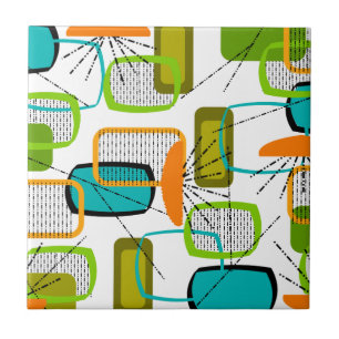 Mid-Century Modern Abstract #57 Fliese