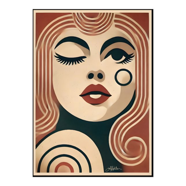 Mid Century Modern Art The Beauty Spot Fotodruck (Vorne)