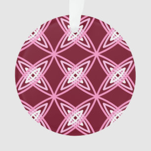 Mid Century Modern Atomic Print - Vin Bourgogne