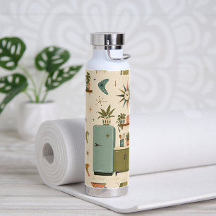 Mid Century Modern Atomic Retro-Küche  Trinkflasche