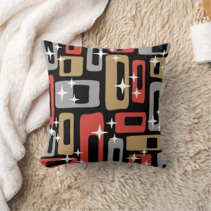 Mid Century Modern Atomic Weihnachten Kissen