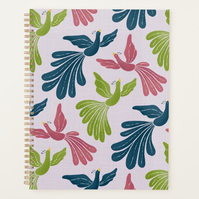 Mid-Century Modern Firebirds Planner (Devant)