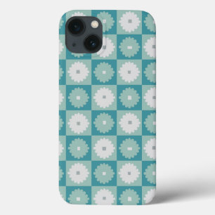 Mid Century Modern Geometric Blume iPad Mini Fall Case-Mate iPhone Hülle