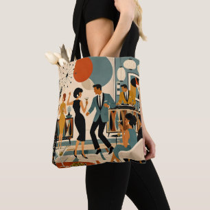 Mid Century Modern Hip Martini Tanzparty Tasche