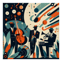Mid Century Modern Jazz Age Trio