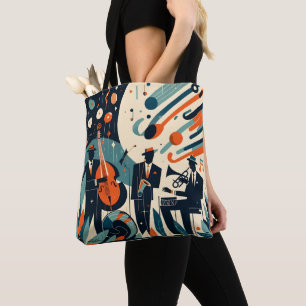 Mid Century Modern Jazz Age Trio Tasche