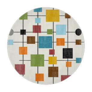 Mid-Century-Modern-Kunst 1.3 Schneidebrett
