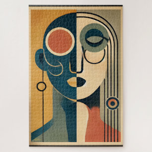 Mid-Century-Modern-Kunst Abstract Nonkonformistisc
