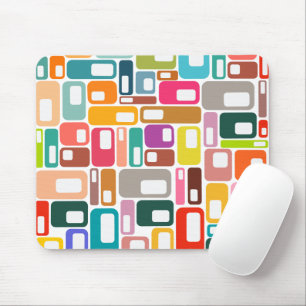 Mid-Century Modern Pattern Mousepad