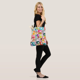 Mid-Century Modern Pattern Tasche