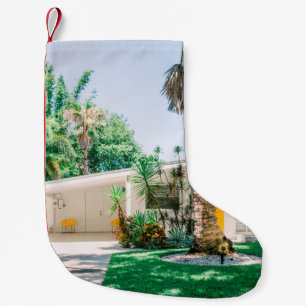 Mid Century Modern Style Beach Zuhause Kleiner Weihnachtsstrumpf