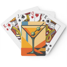 Mid Century Modern Sunrise Bauhaus Martini