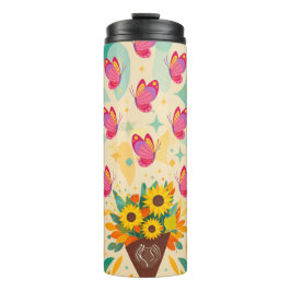 Mid-Century Petalflight Thermosbecher