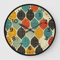Mid Century Retro Harlequin Muster