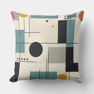 Mid Century Retro Modern  Kissen