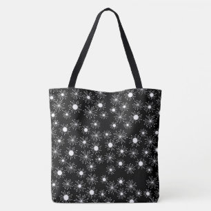 Mid Century Retro Sternenexplosion Tasche
