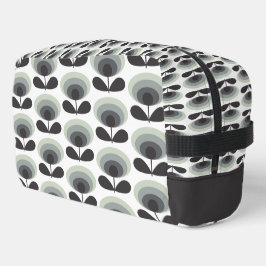 Mid Century Scandinavian Modern Retro Flower Bloom Waschbeutel