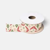 Mid Century Weihnachts-Boomerangs mit Diamanten
