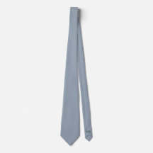 Mid Dusty Blue Hidden Initials Solid Color