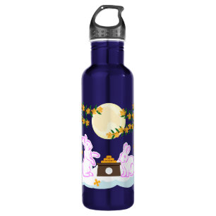Mid Herbst Festival Moon Rabbit Mooncake Osmanthus Edelstahlflasche