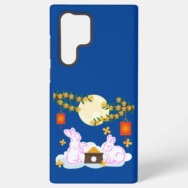 Mid Herbst Festival Moon Rabbit Mooncake Osmanthus Samsung Galaxy Hülle (Rückseite)