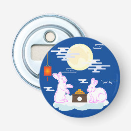 Mid Herbst Festival Moon Rabbit Mooncake Wolken Flaschenöffner
