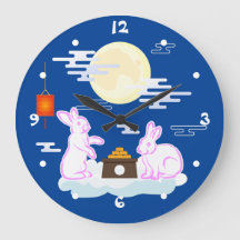 Mid Herbst Festival Moon Rabbit Mooncake Wolken