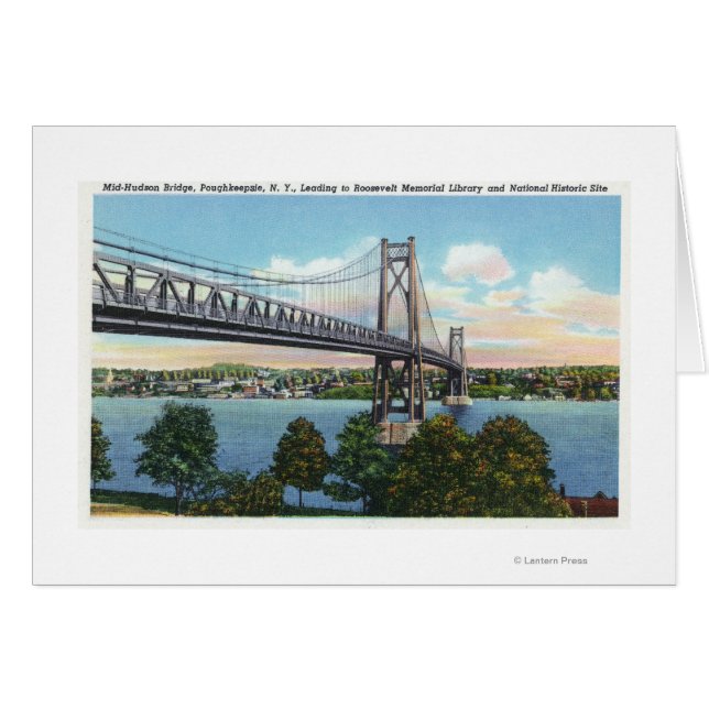 Mid-Hudson-Brücke bis Roosevelt Nat'l Historic (Vorderseite (Horizontal))