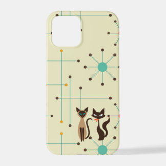 Mid Mod Cats Handy Case iPhone 12 Pro Hülle
