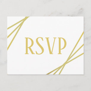 MId Mod Design - Carte postale RSVP