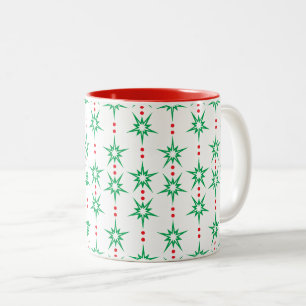 Mid Mod Garland Classic Mug 11oz. -Red