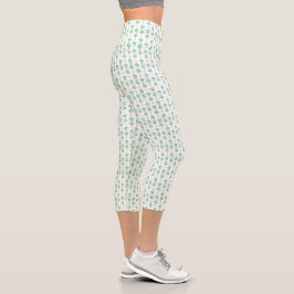 Mid Mod Garland Highlights Capri Leggings