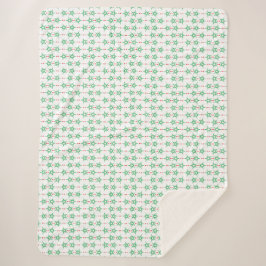 Mid Mod Garland Sherpa Blanket (3 Größen) Sherpadecke