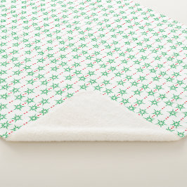 Mid Mod Garland Sherpa Blanket (3 Größen) Sherpadecke